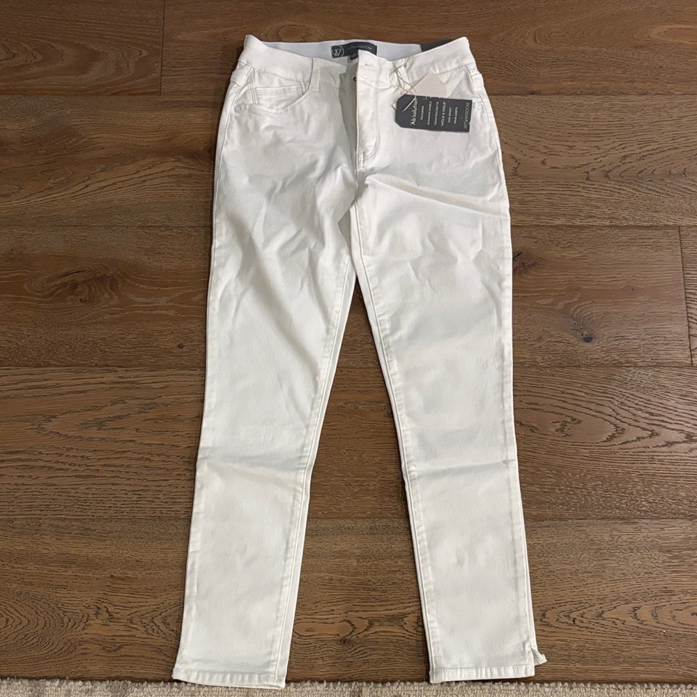 Wit & Wisdom White Ankle Jeans